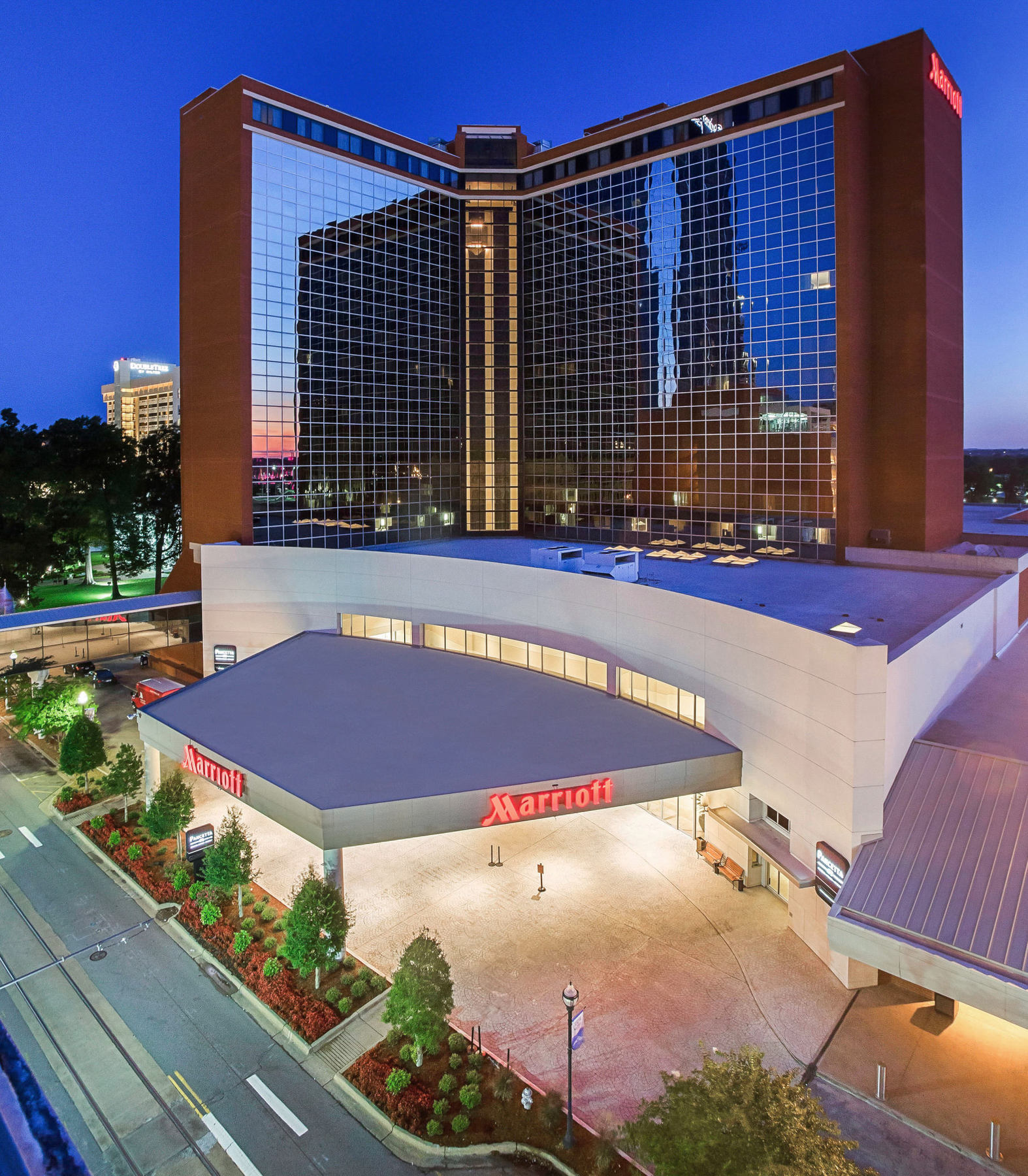 Little Rock Marriott Hotel Exterior photo